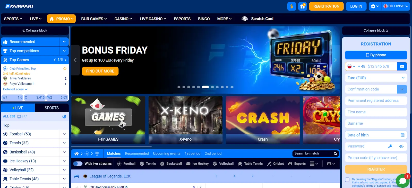fairpari live casino