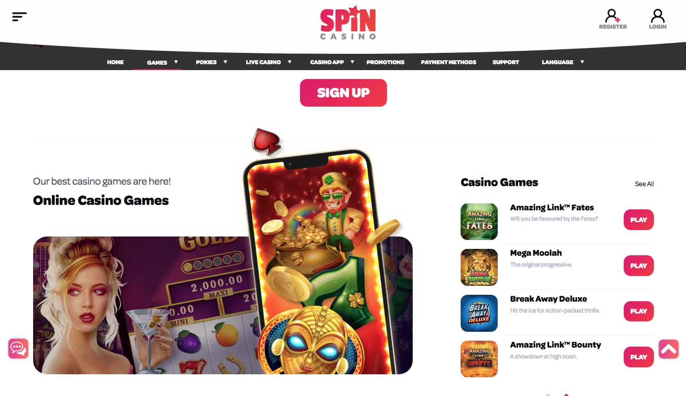 spintiger casino online